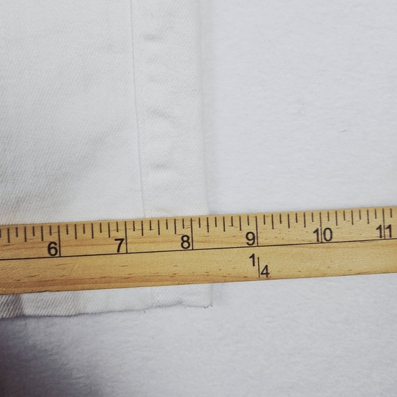 Judy Blue White Cargo Pants High Rise Straight Leg Utility‎ Womens 13/31 White - Picture 11 of 13